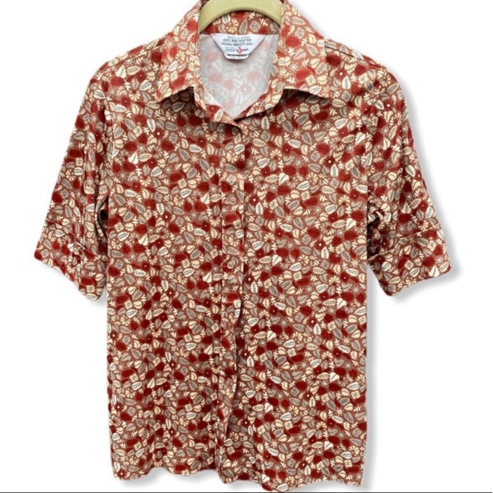 Vintage Sears Polyester Blouse
